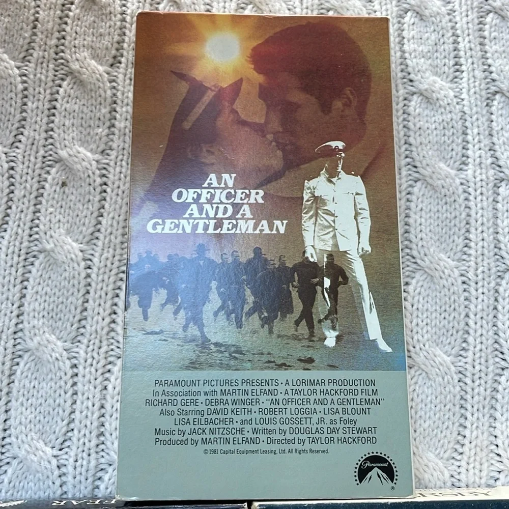 VHS lot of Richard Gere movies. Somersby Primal Fear An Officer and a Gentleman